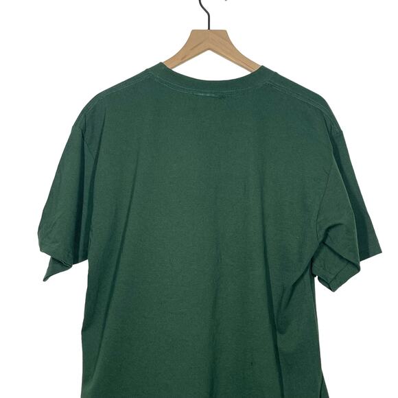 NEW Vintage Dr. Seuss T-Shirt Men's Size Large Green Don't Be A Grinch Deadstock - Picture 3 of 8